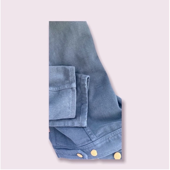 Jean Paul Gaultier JPG Jeans Black Denim Jacket Button Up Women’s 90s Vintage - Picture 7 of 10